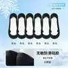 Calcetines de Seda de Hielo Tipo Barco para Mujer, Estilo Delgado de Verano, Base de Algodón Puro, Corte Ultra Bajo, Invisibles, Antideslizantes, Talón Antideslizante, Protección para Dedos, Calcetines para Tacones Altos