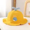 Sombrero de Pescador para Bebé Estilo Delgado de Primavera y Otoño Sombrero con Protección Solar Sombrero de Primavera para Bebé para Niños y Niñas Lindo