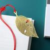 Papelería de Corea del Sur Marcapáginas de mariposa coreana Regalo de Navidad Animal Hueco Color de pintura Grabado en cristal Marcapáginas Navidad
