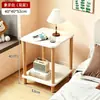 Mesa de cabeceira simples moderna quarto casa cabeceira pequena mesa de armazenamento para quarto de aluguel simples mesa lateral de sofá armário lateral