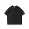 Camisa de Verano para Hombre Rumei Estilo Americano Old Money Moda Sencilla Cuello Henley Manga Corta Versátil para Exteriores Transpirable Rayada Media Manga