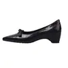 Zapatos Mary Jane Elegantes para Mujer, Estilo Francés, Tacón Oculto, Punta Fina, Lazo, Modelo Nuevo 2026, Planos de Deslizamiento Poco Profundos para Viajes