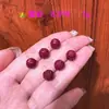Cuentas de Arena Dorada Púrpura de Alto Contenido para Atraer Riqueza y Buena Suerte, con Accesorios de Rosa, Loto y Calabaza