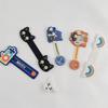 Organizador de Cable de Datos de Dibujos Animados Creativo, Organizador de Cable de Audífonos, Muñeca de Pvc Tridimensional con Broche a Presión