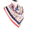 Nuevo chal étnico estampado recién pintado de doble uso para exteriores bufanda decorativa de sarga 90x90 bufanda lote