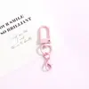 Cierre de langosta giratorio en forma de U pintado accesorios para bolsos de muñeca DIY accesorios de moda simples hebilla colgante práctica