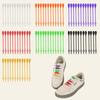 Cordones Elásticos Sin Nudo para Tenis, Cordones de Silicona Elástica para Hombres y Mujeres, Gadget de Atado de Zapatos Colorido Sin Lavado