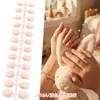Uñas Postizas Opacas Esmeriladas Populares de Amazon para Niños, Uñas Portátiles en Colores Sólidos y Múltiples Colores, Piezas de Uñas en Diferentes Tamaños