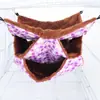 Ardilla Miel Canguro Hámster Hamaca Laberinto Cálido de Tres Capas Hamaca Cálida para Mascotas Pequeñas