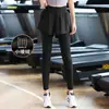 Pantalones de Yoga Elásticos Forrados de Polar Calientes para Mujer, Temporada de Primavera, Pantalones de Fitness Dos en Uno, Pantalones Deportivos de Secado Rápido Ajustados que Levantan los Glúteos