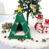 Cama para Gato Navideña Transfronteriza para Todas las Estaciones Fieltro Cama para Gato Árbol de Navidad de Fieltro Nuevo Estilo Cama para Gato de Fieltro Cama para Gato Tridimensional de Fieltro
