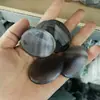 Piedra de descompresión para el pulgar de cristal de jade natural raspado facial masajeador contorno de ojos mantenimiento de la belleza cuidado de la piel en casa piedra para olvidar las preocupaciones