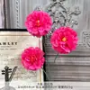 Rosa vermelha simulação falso buquê de flores de casamento alto sentido flores artificiais ornamentos acabados sala de estar flores decorativas atacado