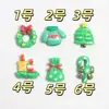 Brillante Papá Noel Muñeco de Nieve Alce DIY Hecho a Mano Horquilla para el Cabello de Niños Taza de Agua Broche Material Resina Accesorios Venta al por Mayor