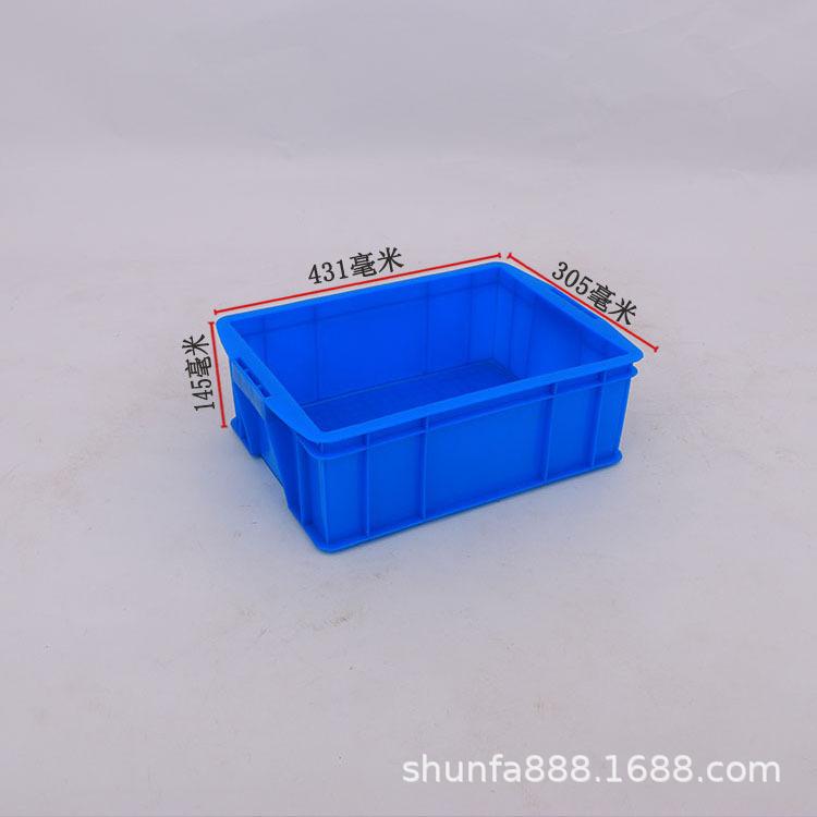 塑料周转箱380-140摔不烂加厚塑料框耐用箱 五