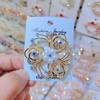 Broche Elegante de Luxo Leve Personalizado Transfronteiriço para Mulheres, Borboleta Antiexposição Camélia Broche Pin de Moda para Casaco Terno