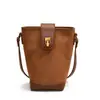La popular bolsa pequeña de este año para mujer 2024 nueva casual versátil bandolera exquisita mini moda bolso de hombro tipo cubo
