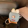 Mini Bolsa de Ombro Transversal para Mulheres Versão Coreana Fofa Nicho Laço Menina Princesa Kitty Transversal Bolsa Infantil Tendência