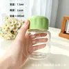 Taza Chubby de Moda Taza de Vidrio de Borosilicato Resistente al Calor Portátil Elegante Taza de Café para Mujeres Taza Personalizada Estilo Ins