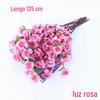 Galhos de Flor de Pessegueiro Simulados, Flores para Decoração de Casa, Flores Artificiais de Plástico, Flores de Ameixeira Simuladas, Flores de Cerejeira, Projetos de Paisagismo, Árvores Grandes para Verdejamento