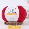 Lã de Bebê Fio de Algodão Puro Chapéu de Crochê Fio de Bebê Bola Algodão Hipoalergênico Feito à Mão DIY Tricô Cachecol Suéter Fio
