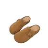 Mules Estilo Birkenstock com Solado Grosso Retrô para Mulheres, Novo Modelo Primavera 2026, Sapatos Preguiçosos Slip-On que Aumentam a Altura