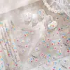 Pegatinas de Uñas Artísticas Arcoíris Pétalo Fresco y Suave Tl-484 Estilo Simple y Elegante Pegatinas Adhesivas de Uñas de Pétalo