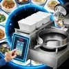 Máquina de Cozinha Totalmente Automática Semikron, Mesa Inteligente de IA Automática para Alimentação de Alimentos, Máquina de Arroz e Fritura por Agitação, Aquecimento a Gás e Eletromagnético
