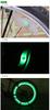 Luces de radios de bicicleta al por mayor bicicleta de montaña luces de alambre de acero Willow luces de silicona de ruedas calientes coloridas accesorios de equipo para montar