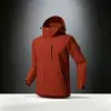 Jaqueta corta-vento três em um, tamanho plus size, com logotipo personalizado, uniforme de trabalho para outono e inverno, adequado para concessionárias 4S corporativas e uniformes de equipe.