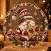 Bestseller transfronterizo Halloween y Navidad colgante Papá Noel acrílico pintado con diamantes colgante decoración, no hecho a mano