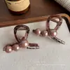Adecuado para uso en verano, este pasador de pinza es para mujeres con cabello fino, para la parte posterior de la cabeza.. Es un nuevo modelo 2026, un accesorio para el cabello de pinza de tiburón de tamaño mediano de alta gama