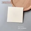 Estilo Coreano Tarjeta de Exhibición para Pendientes de Papel Vainilla Cartón en Blanco Pendientes Pinza para Oreja Collar Tarjeta de Papel para Joyería Empaque