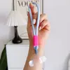 Cordão de Celular Estilo Ins com Tira de Pulso Trançada e Espaçador Transparente Acessório de Celular Dopamina