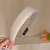 Diadema rosa de verano con calavera alta para niñas, diadema de presión para el cabello de temperamento dulce, pasador diario antideslizante, coleta para lavarse la cara