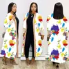 Comercio exterior transfronterizo de Amazon otoño e invierno AliExpress mujeres europeas y americanas estampado labios gruesos estampado leopardo abrigo de nailon top