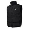 Colete Masculino Sem Mangas de Gola Alta Estilo Jovem Transfronteiriço Outono e Inverno Casual Colete de Nylon Colete Masculino Colete Quente