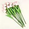 Mini Tulipa Artificial de PU Estilo Ins Flor Artificial Única para Decoração de Casa, Casamento, Decoração de Hotel e Adereços de Fotografia