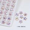 Manicura Dongzhou, Estrella de Mar Pequeña, Diamante de Forma Especial con Base Puntiaguda 8*8 Cristal K9 de Alta Calidad Super Brillante Joyería para Uñas, Estilo Popular de Moda