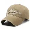 Boné de Baseball Versátil Casual Moda Estilo Carta Aba Larga Top Macio Bordado de Carta Retrô Tendência para Homens e Mulheres Chapéu de Sol