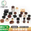 Tapa de madera maciza en stock para aromaterapia, tapa de madera de rosca 28, tapa para botella de aromaterapia, tapa de madera para botella de vidrio de aceite esencial sin llama, tapa de madera