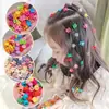 Clip para el Cabello de Dibujos Animados de Colores Dulces Popular Transfronterizo Clip para el Cabello de Plástico Pequeño Pinza para el Cabello Accesorios de Peinado para Cabello Trenzado DIY