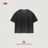 Conjunto personalizado BK Ropa para Hombre de punto gofrado degradado lavado vintage BOXY camiseta de manga corta y shorts estilo callejero