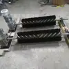 Limpador de Escova Rotativa Não Motorizado 1,2m Máquina de Correia Limpador de Fundo Remoção de Poeira Limpador de Escova Rotativa Não Motorizado