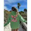Sudadera con Capucha Transfronteriza con Fénix en la Espalda y Lema Temuwish Amazon