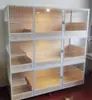 Gaiola de Criação de Gatos, Gaiola de Criação de Três Camadas, Casa de Gato Villa de Madeira Maciça de Espaço Livre para Uso Doméstico, Abrigo para Gatos, Armário para Gatos, Gaiola para Gatos