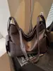 Moda Transfronteriza Bolso de Mujer 2025 Otoño e Invierno Nuevo Versátil Bolso de Axila Gran Capacidad Bolso de Axila para Viajes Diarios Bolso de Hombro