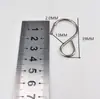 Gancho S Multifuncional de Aço Inoxidável Gancho de Pendurar para Armazenamento em Supermercado e Shopping Center Gancho para Pendurar Roupas Gancho de Metal em Forma de S Montado na Parede