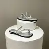 Sandalias de Moda Verano 2026 con Pedrería y Falda, Hermosas Sandalias Planas Estilo Hada para Mujer para Usar Afuera