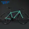 Bicicleta de Corrida de Estrada Marca Shanghai 700C com Freios a Disco de Velocidade Variável para Estudantes Homens e Mulheres com Guidão Curvo Aerodinâmico Metabo